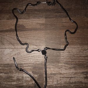 Kendra Scott Starla Necklace in Gunmetal